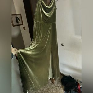 Size 12, forest green felt fabric